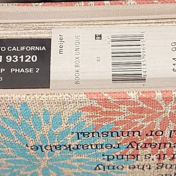 Bella Art in Motion Meijer Imax Corp Wood Unique Keepsake Safety Book Box - Picture 14 of 16